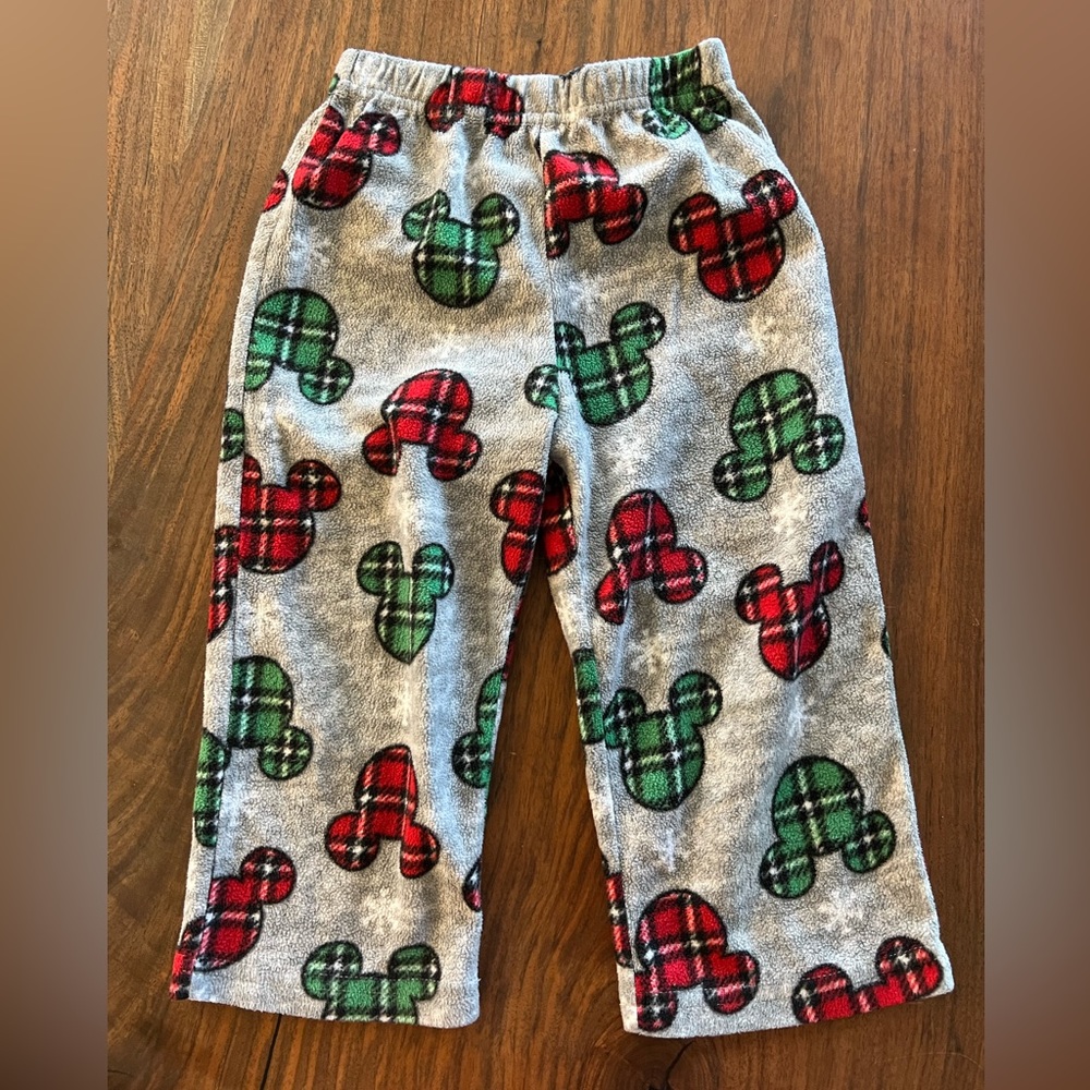 Disney Fleece Christmas PJ's - 3T